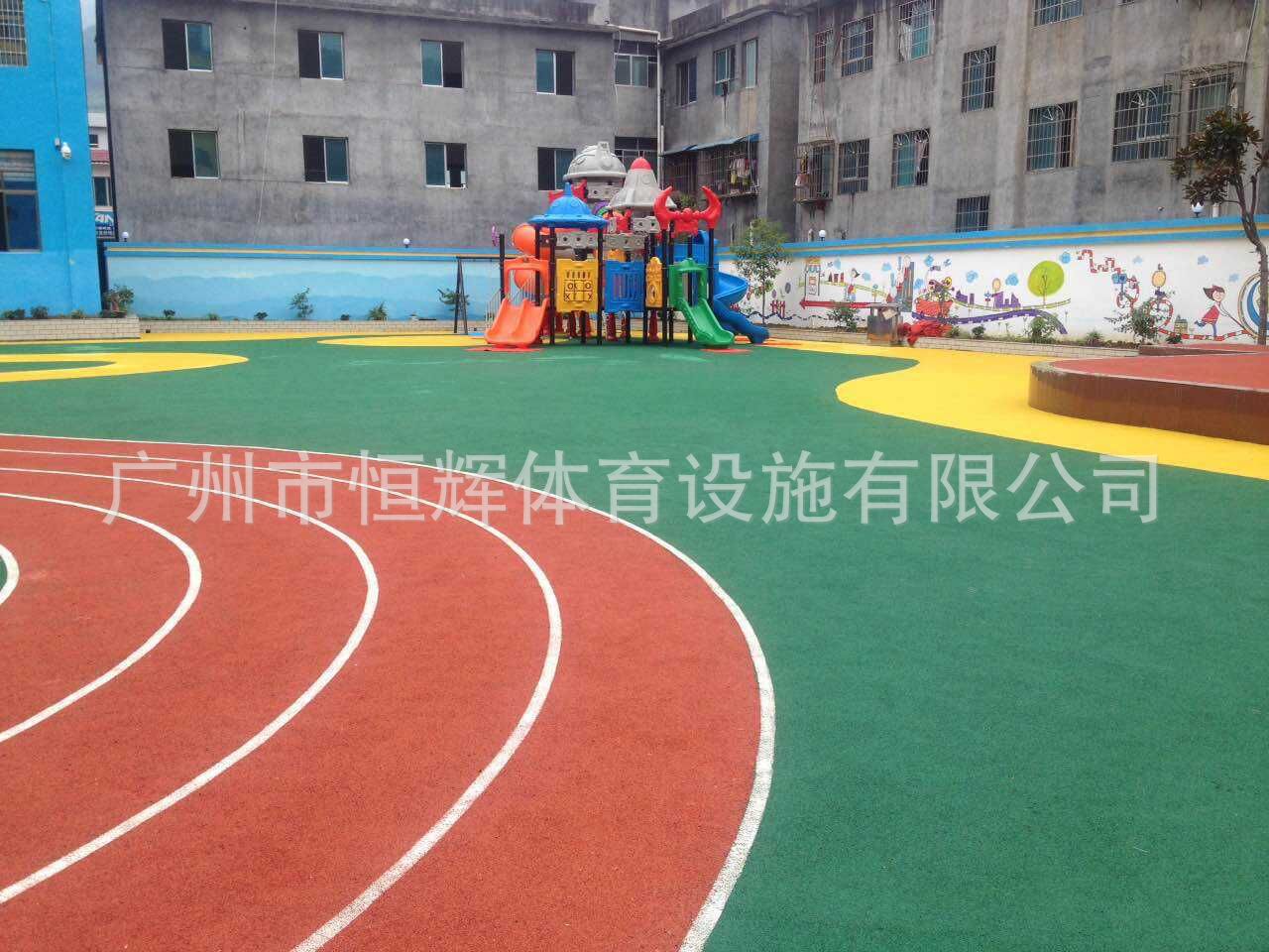 硅pu厂家的贵州思南幼儿园项目竣工