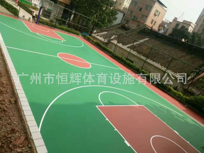 硅PU金沙洲沙凤小学球场竣工！